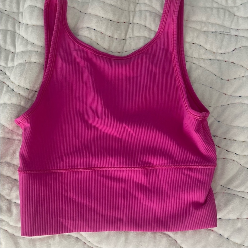 lululemon athletica Pink Crop Top